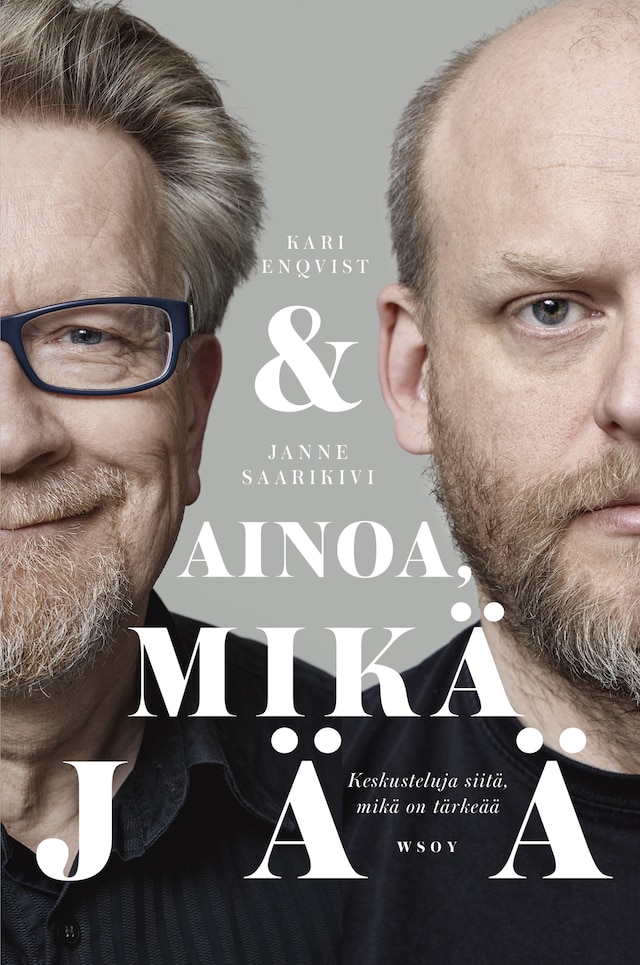 Book cover for Ainoa mikä jää