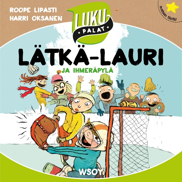 Boekomslag van Lätkä-Lauri ja ihmeräpylä