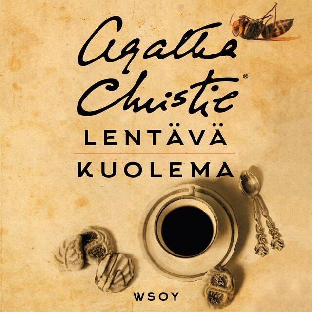 Book cover for Lentävä kuolema