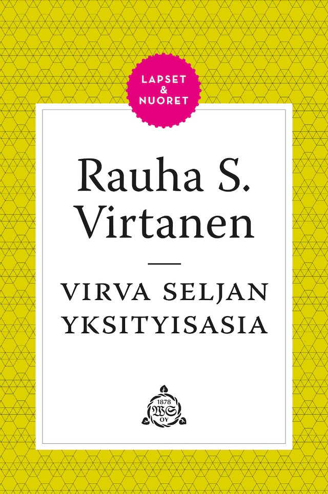 Book cover for Virva Seljan yksityisasia