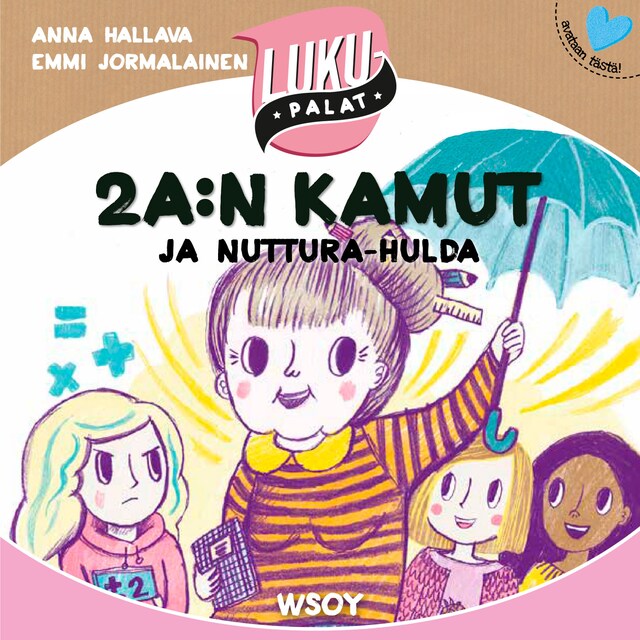 Book cover for 2 A:n kamut ja Nuttura-Hulda