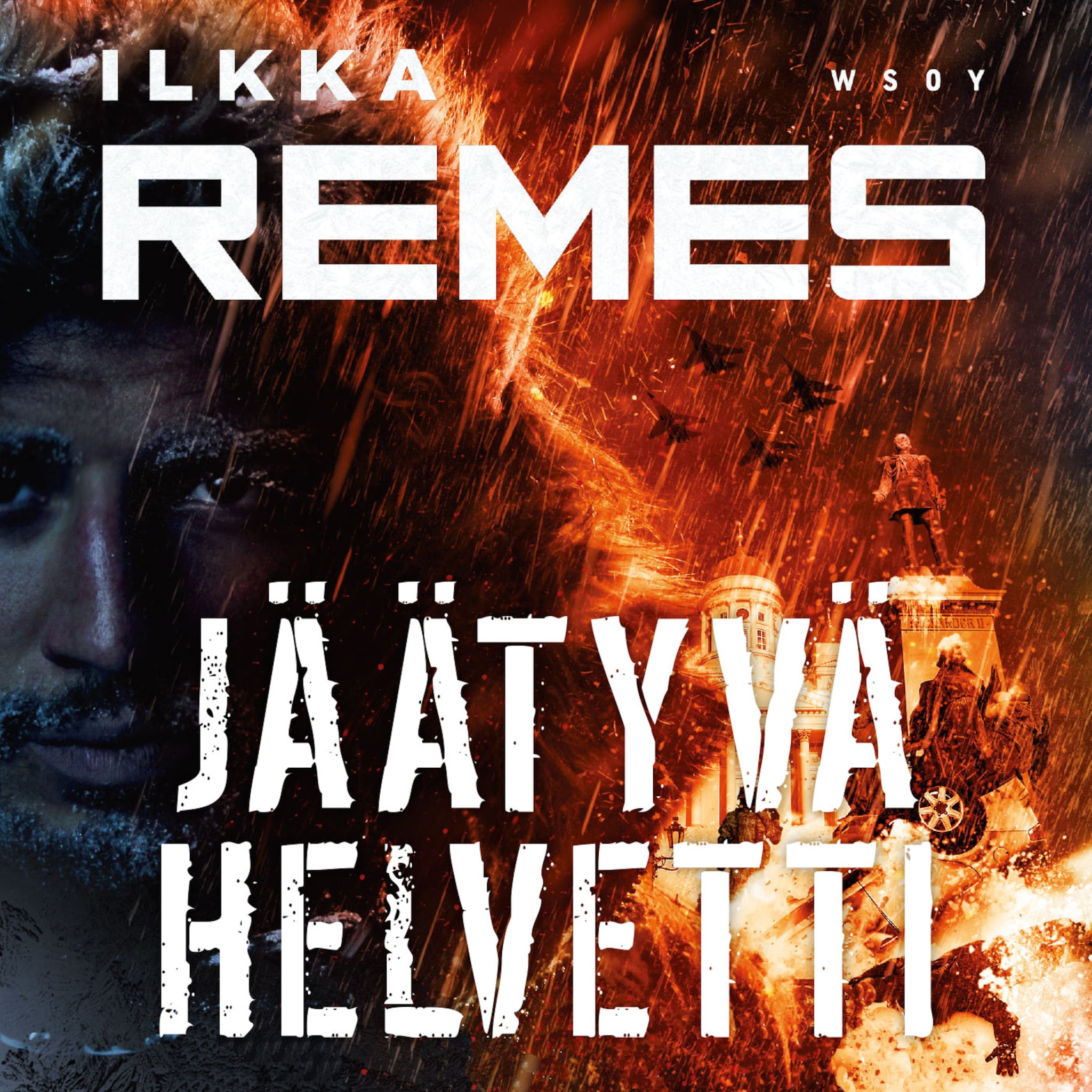Äänikirjan Jäätyvä helvetti kansikuva