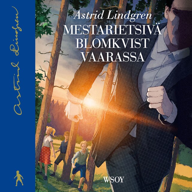 Buchcover für Mestarietsivä Blomkvist vaarassa