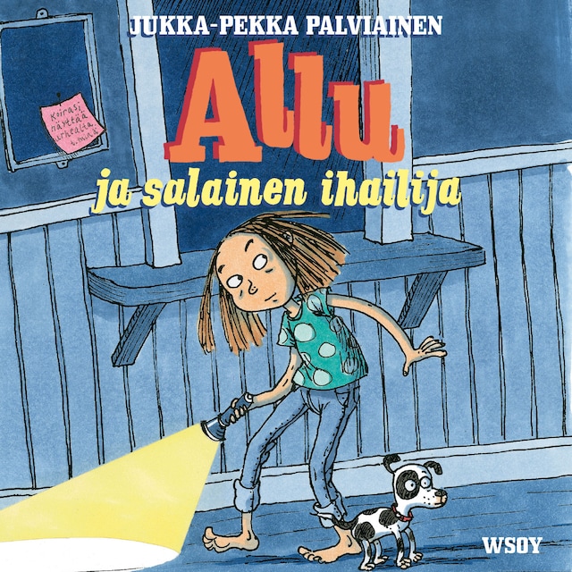 Copertina del libro per Allu ja salainen ihailija