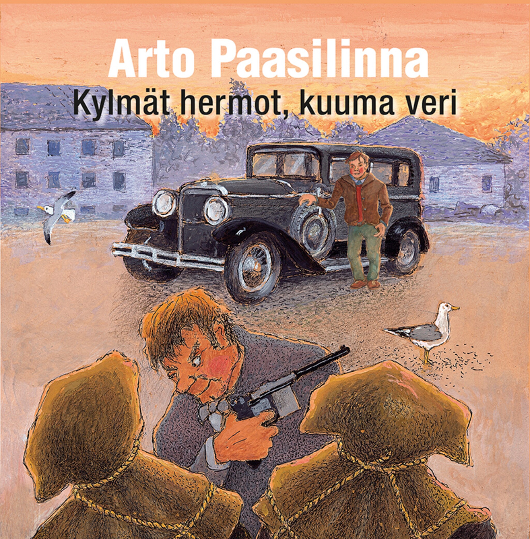 Äänikirjan Kylmät hermot, kuuma veri kansikuva