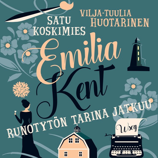 Couverture de livre pour Emilia Kent - Runotytön tarina jatkuu