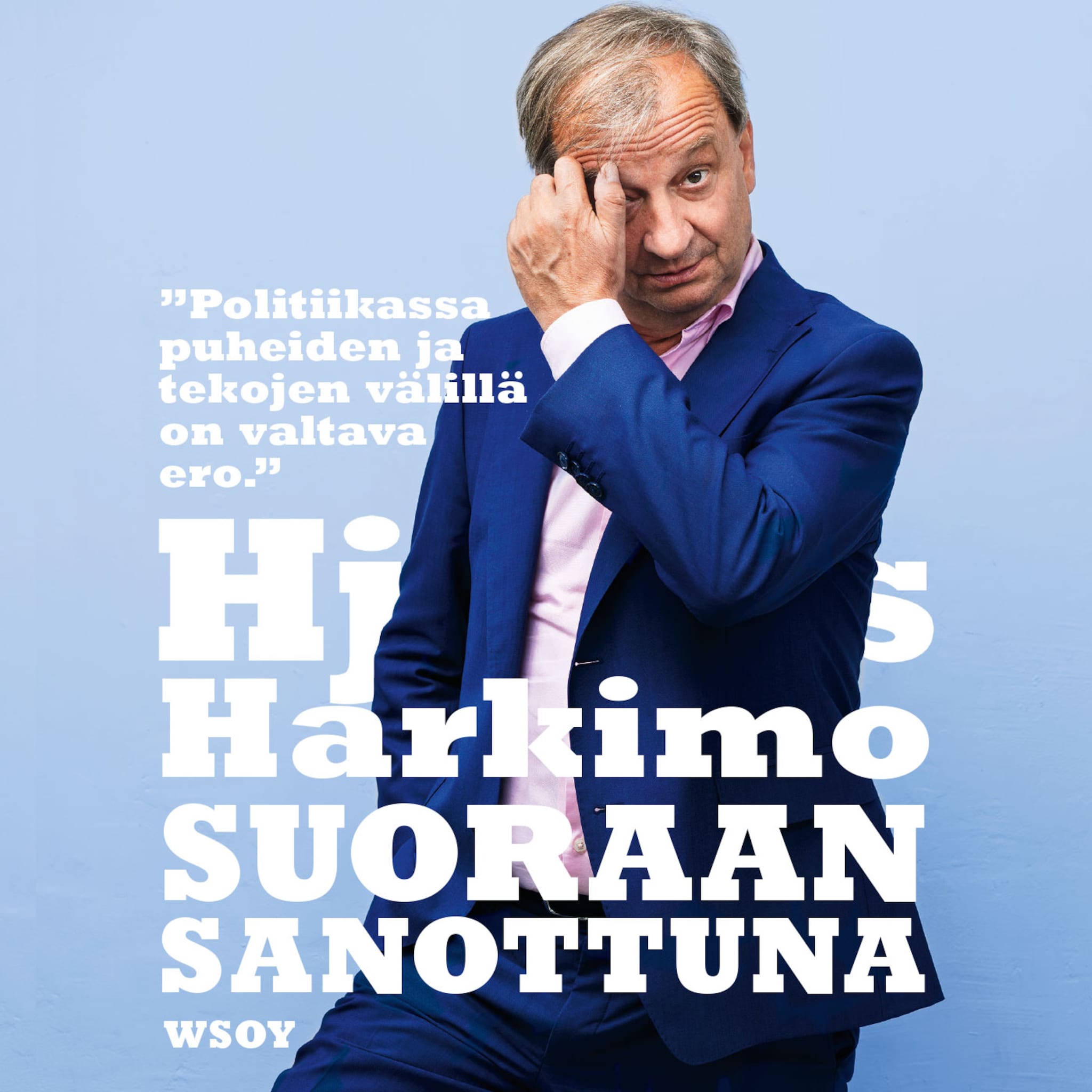 Äänikirjan Suoraan sanottuna kansikuva
