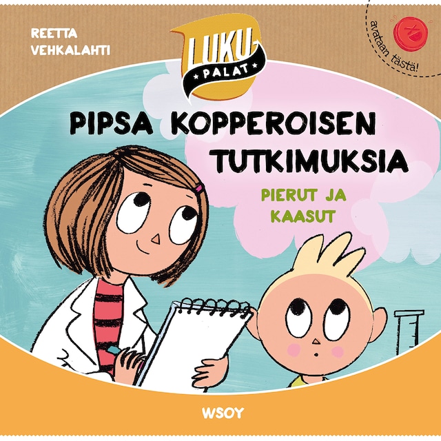 Book cover for Pipsa Kopperoisen tutkimuksia: Pierut ja kaasut