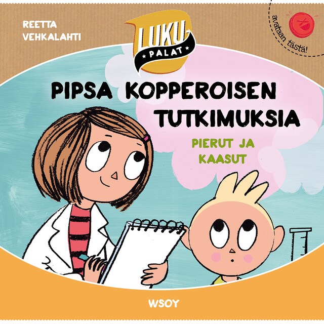 Book cover for Pipsa Kopperoisen tutkimuksia: Pierut ja kaasut