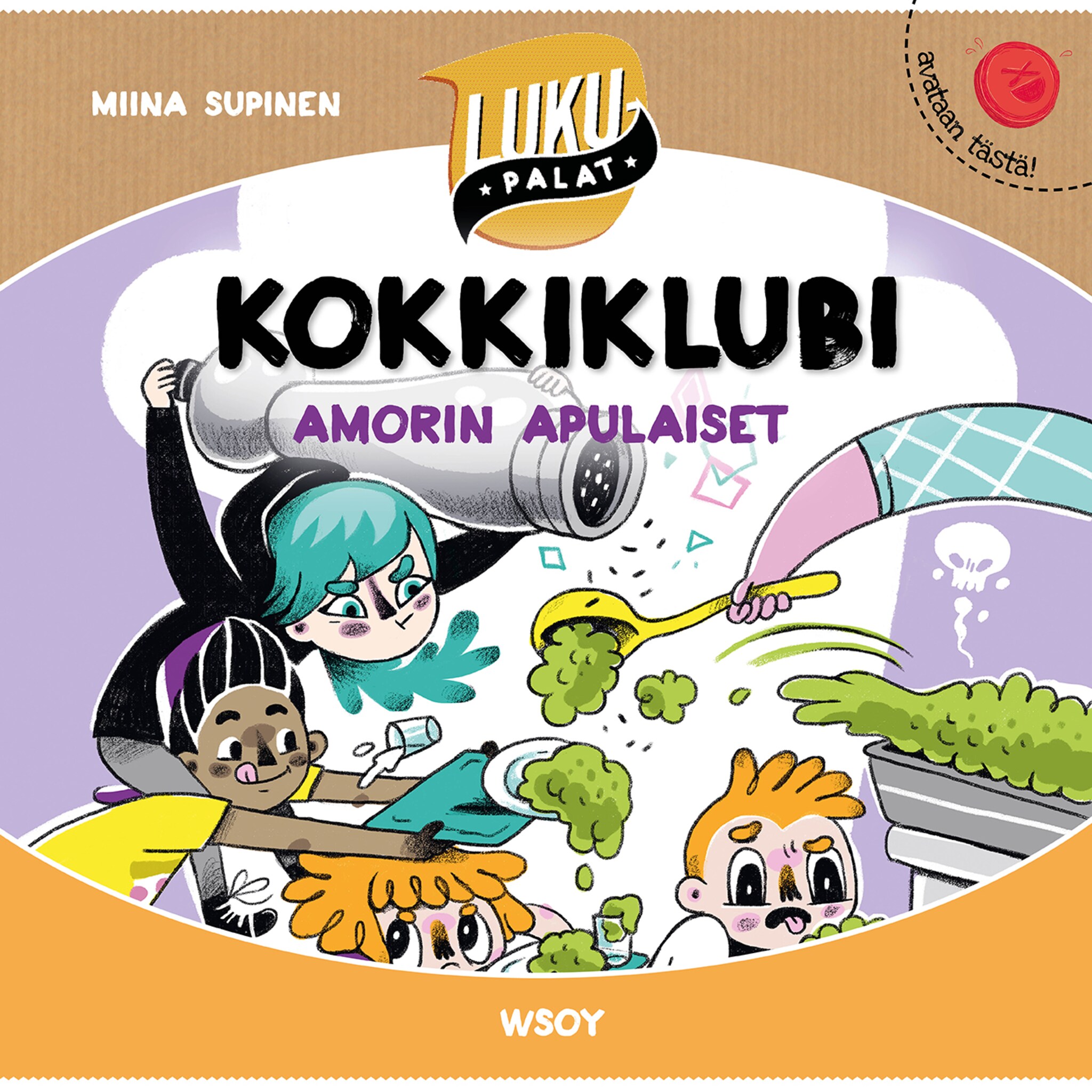 Äänikirjan Kokkiklubi: Amorin apulaiset kansikuva