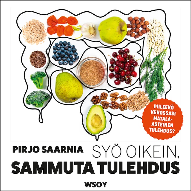 Book cover for Syö oikein, sammuta tulehdus