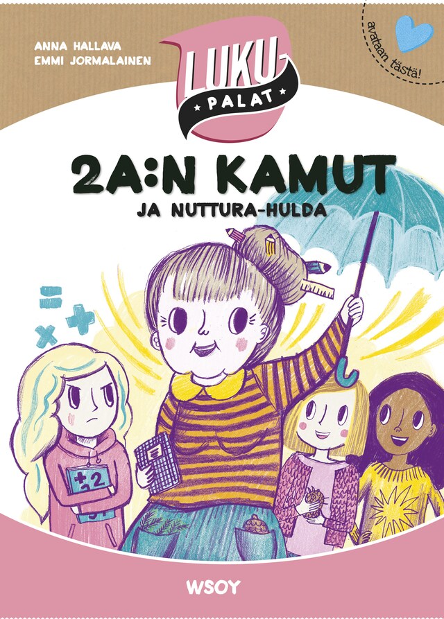 Book cover for 2 A:n kamut ja Nuttura-Hulda