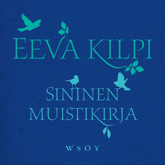 Buchcover für Sininen muistikirja