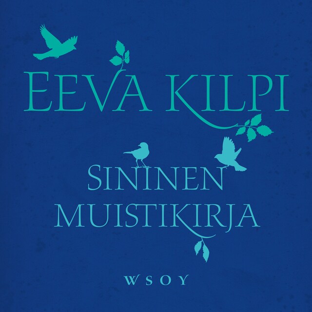 Book cover for Sininen muistikirja