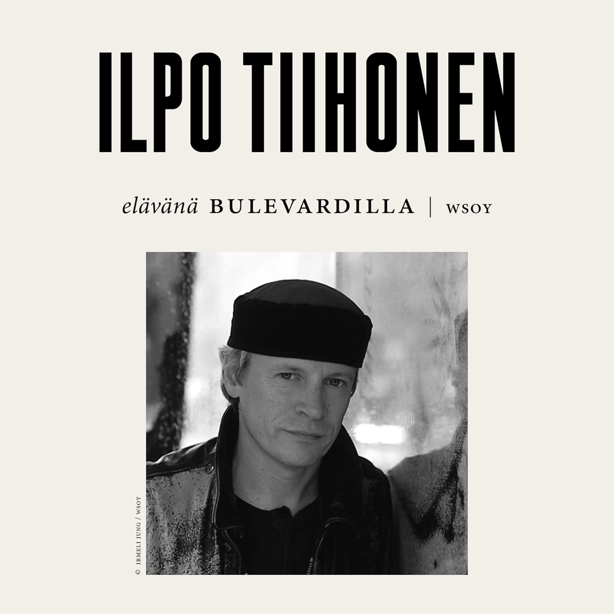 Äänikirjan Elävänä Bulevardilla - Ilpo Tiihonen kansikuva