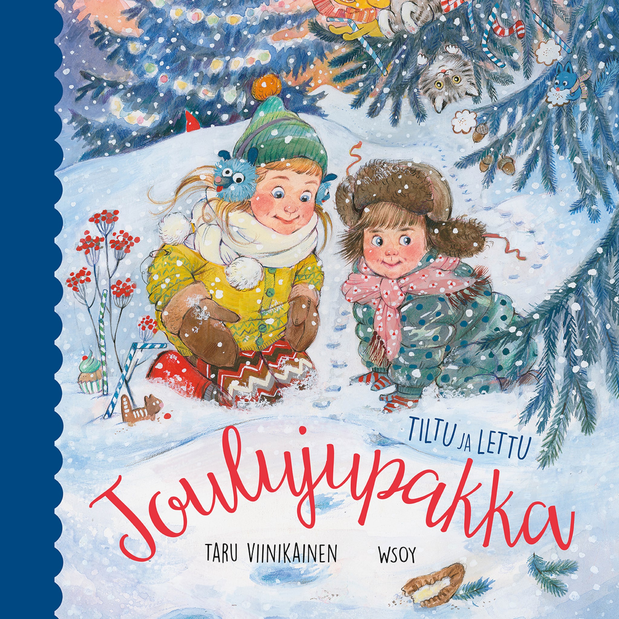 Äänikirjan Tiltu ja Lettu - Joulujupakka kansikuva