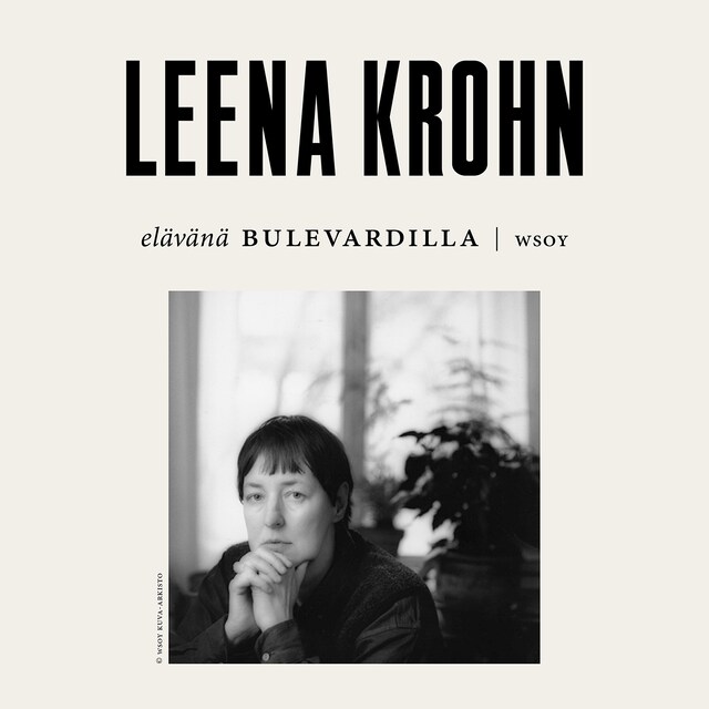 Couverture de livre pour Elävänä Bulevardilla - Leena Krohn