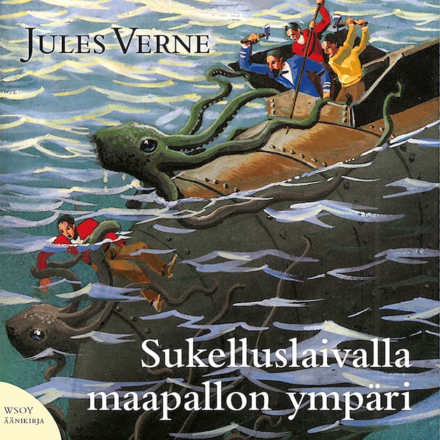 Book cover for Sukelluslaivalla maapallon ympäri