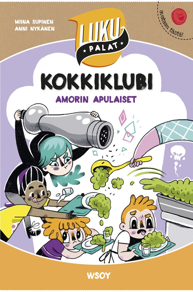 Book cover for Kokkiklubi: Amorin apulaiset (e-äänikirja)