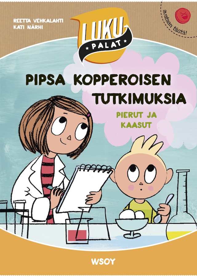 Book cover for Pipsa Kopperoisen tutkimuksia: Pierut ja kaasut (e-äänikirja)