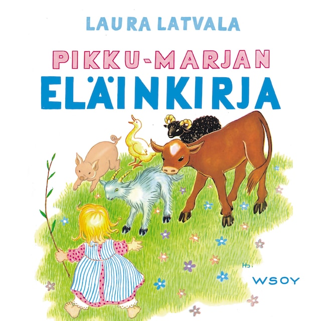 Portada de libro para Pikku-Marjan eläinkirja