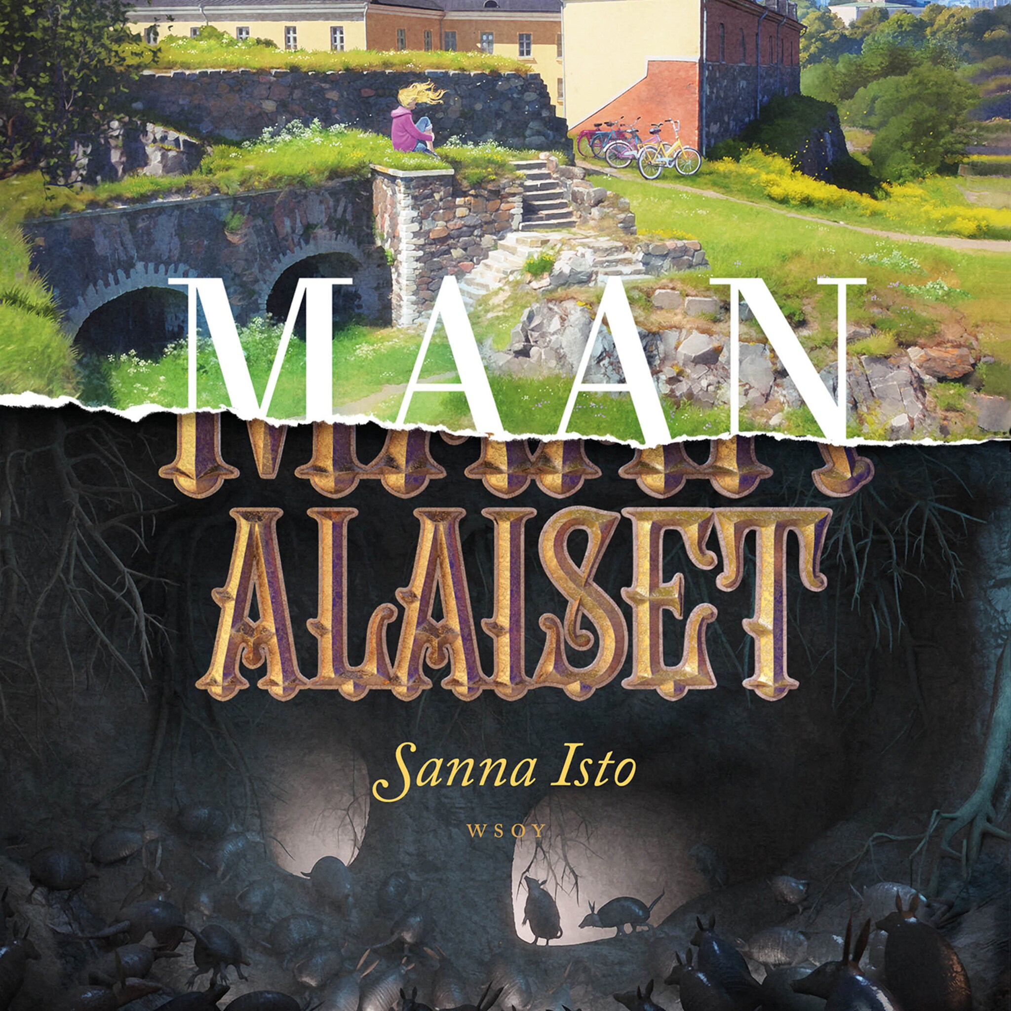 Äänikirjan Maan alaiset kansikuva