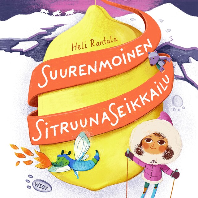 Book cover for Suurenmoinen sitruunaseikkailu