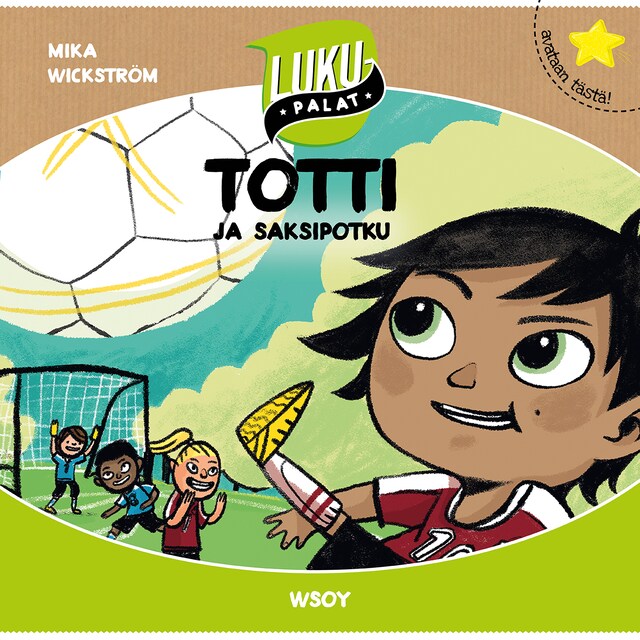 Book cover for Totti ja saksipotku
