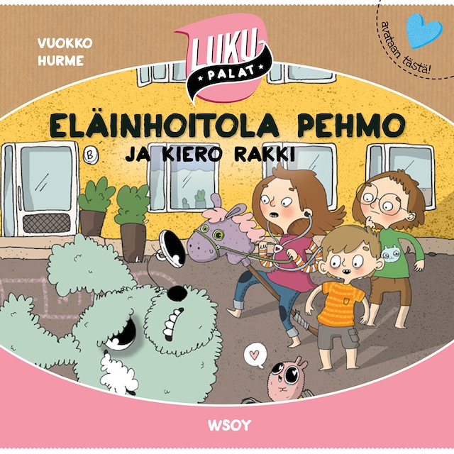 Buchcover für Eläinhoitola Pehmo ja kiero Rakki