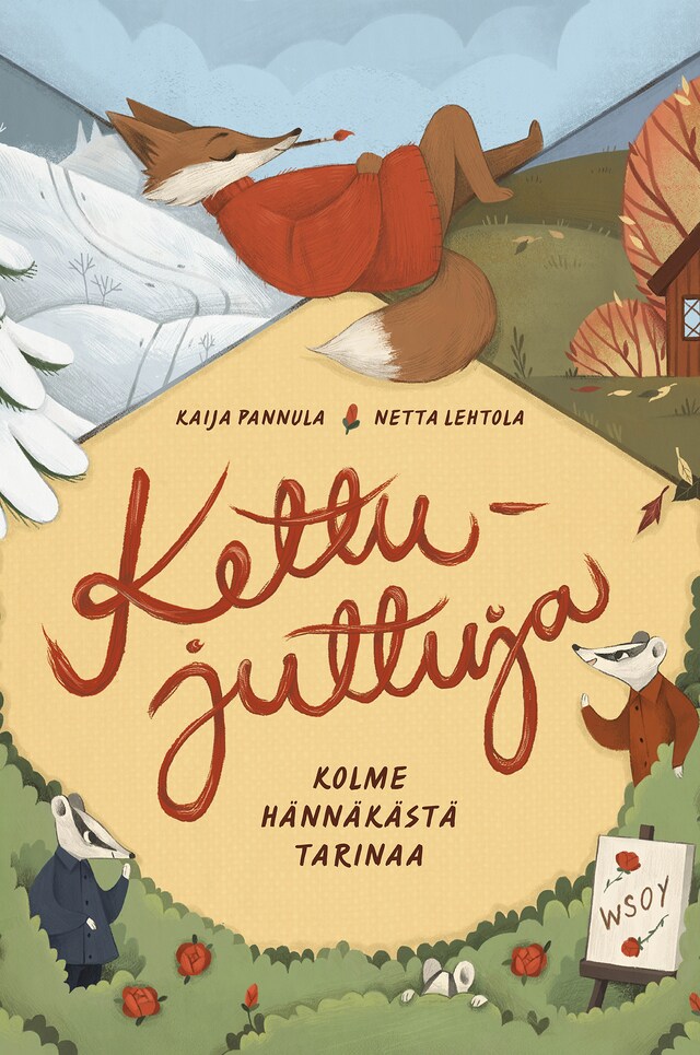 Book cover for Kettujuttuja : kolme hännäkästä tarinaa (e-äänikirja)