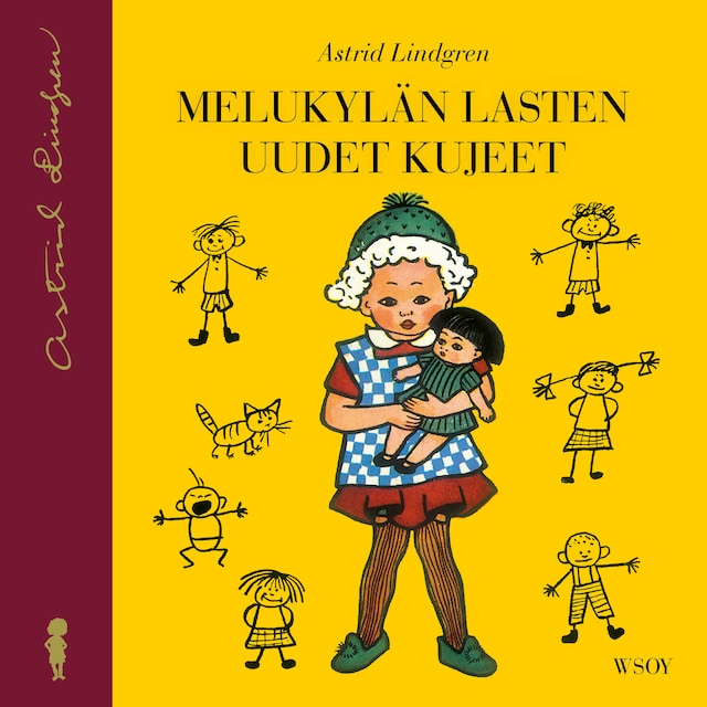 Book cover for Melukylän lasten uudet kujeet