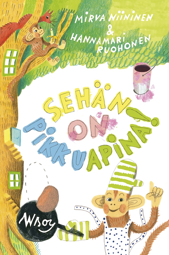 Book cover for Sehän on Pikkuapina! (e-äänikirja)
