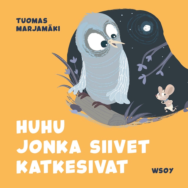 Book cover for Pikku Kakkosen iltasatu: Huhu jonka siivet katkesivat
