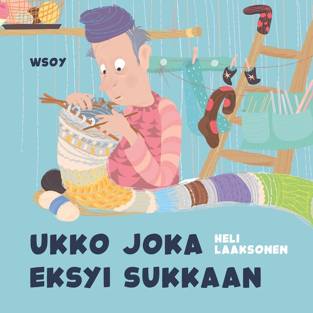 Copertina del libro per Pikku Kakkosen iltasatu: Ukko joka eksyi sukkaan