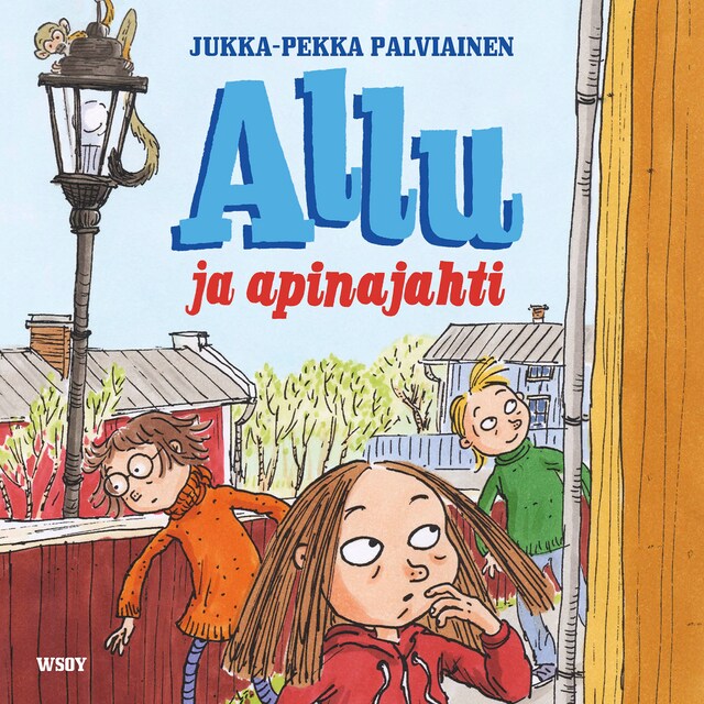 Book cover for Allu ja apinajahti