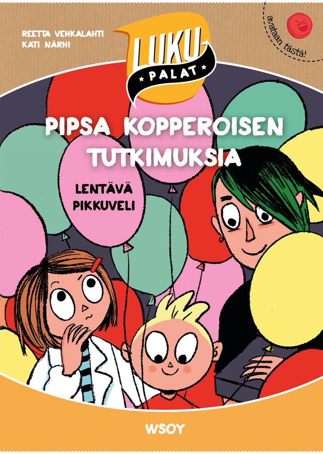 Copertina del libro per Pipsa Kopperoisen tutkimuksia : lentävä pikkuveli (e-äänikirja)