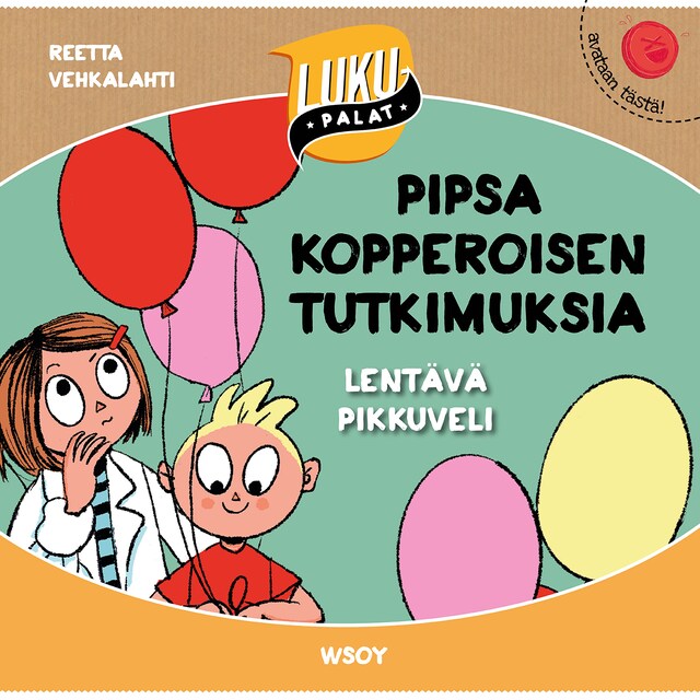Okładka książki dla Pipsa Kopperoisen tutkimuksia: Lentävä pikkuveli