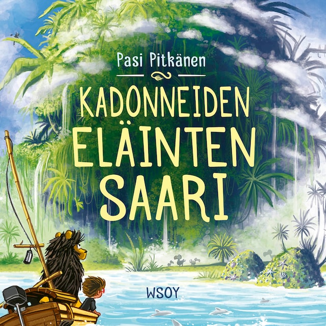 Book cover for Kadonneiden eläinten saari