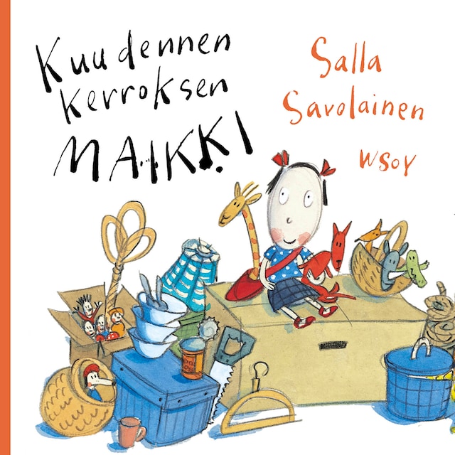 Okładka książki dla Kuudennen kerroksen Maikki