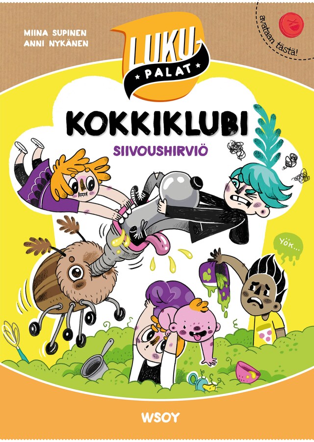Book cover for Kokkiklubi : siivoushirviö (e-äänikirja)