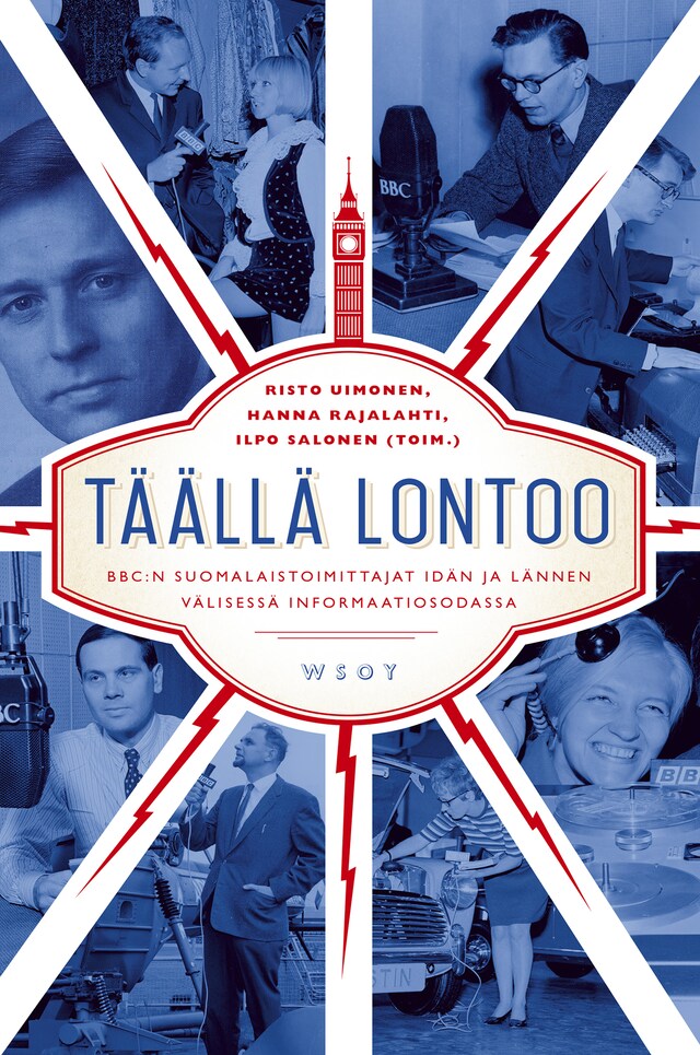 Book cover for Täällä Lontoo
