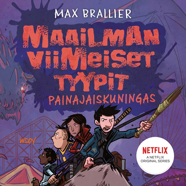 Okładka książki dla Maailman viimeiset tyypit - Painajaiskuningas