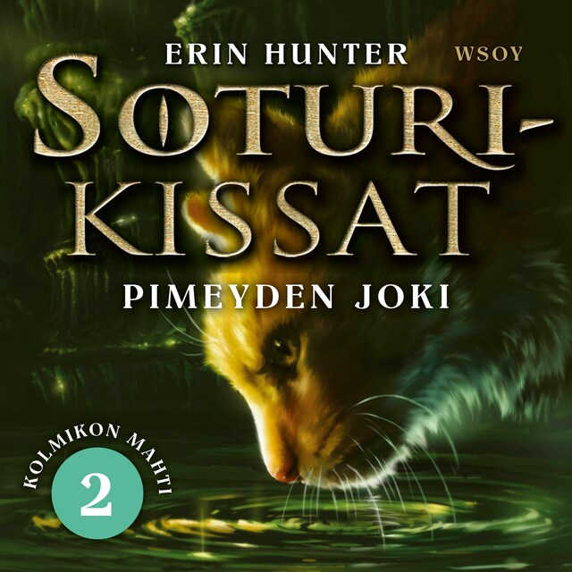 Book cover for Soturikissat: Kolmikon mahti 2: Pimeyden joki