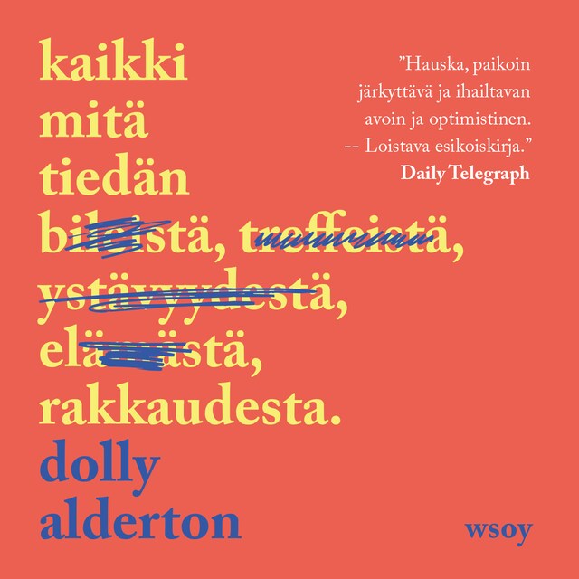 Book cover for Kaikki mitä tiedän rakkaudesta