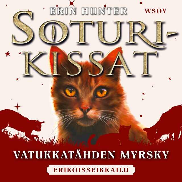 Book cover for Soturikissat: Erikoisseikkailu: Vatukkatähden myrsky
