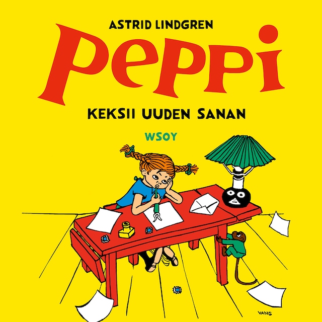 Book cover for Peppi keksii uuden sanan