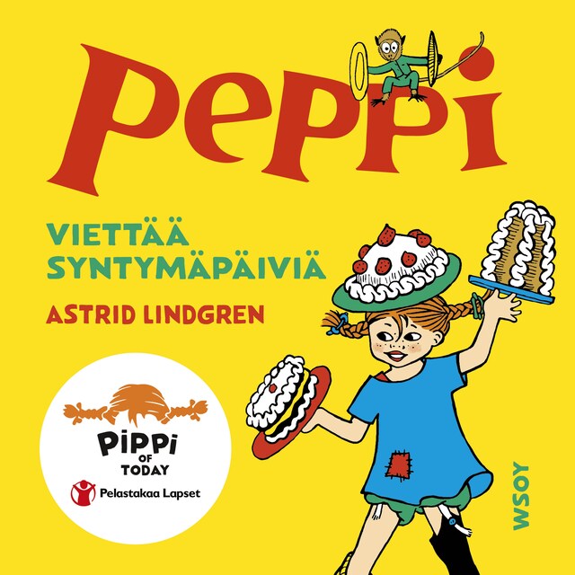 Book cover for Peppi viettää syntymäpäiviä