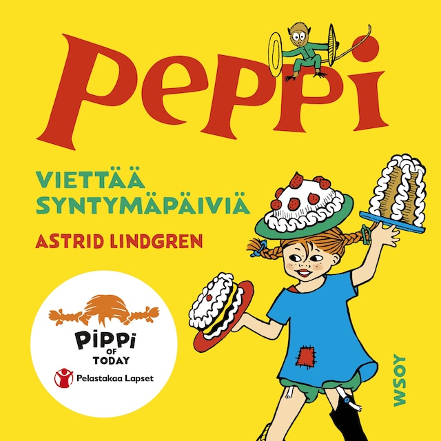 Portada de libro para Peppi viettää syntymäpäiviä