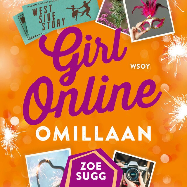 Book cover for Girl Online omillaan
