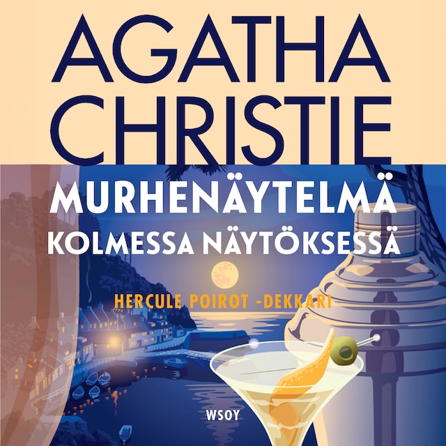 Kirjankansi teokselle Murhenäytelmä kolmessa näytöksessä